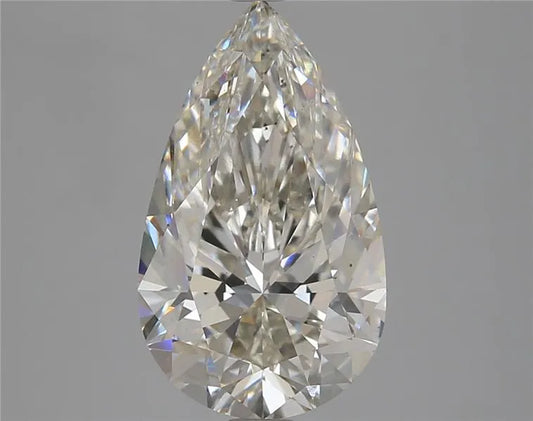 5.00ct Pear Lab Grown Diamond (Colour I, Clarity VS2, IGI Certified)