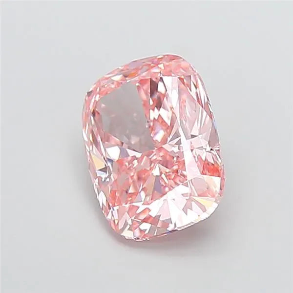 5.00ct Cushion modified Lab Grown Diamond (Colour Fancy Vivid Pink, Clarity VS1, IGI Certified)