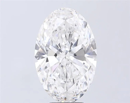 5.02ct Oval Lab Grown Diamond (Colour D, Clarity VVS2, IGI Certified)