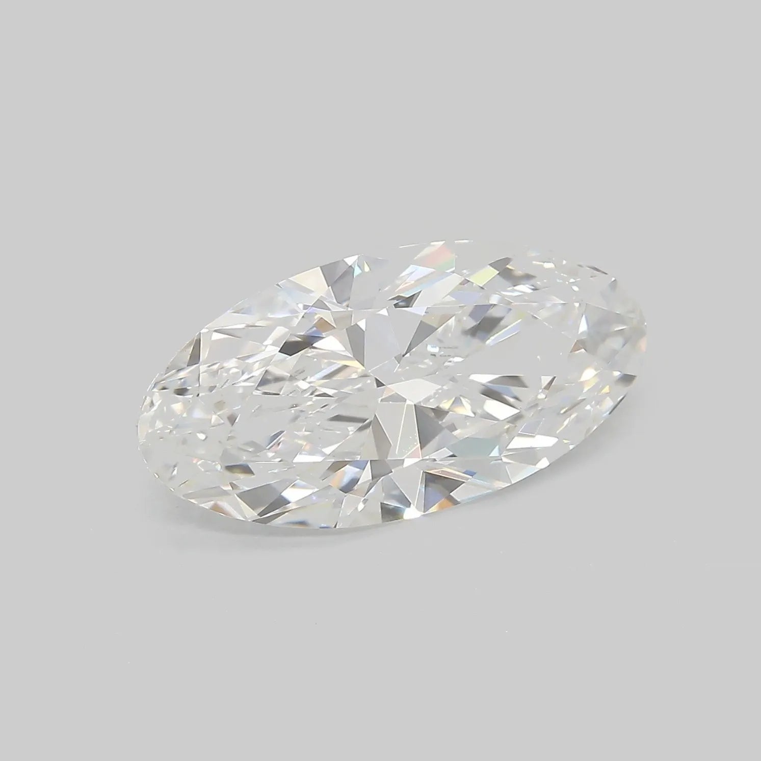 5.02ct Oval Lab Grown Diamond (Colour E, Clarity VVS2, IGI Certified)