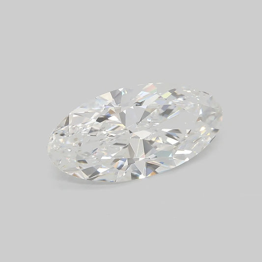 5.02ct Oval Lab Grown Diamond (Colour E, Clarity VVS2, IGI Certified)