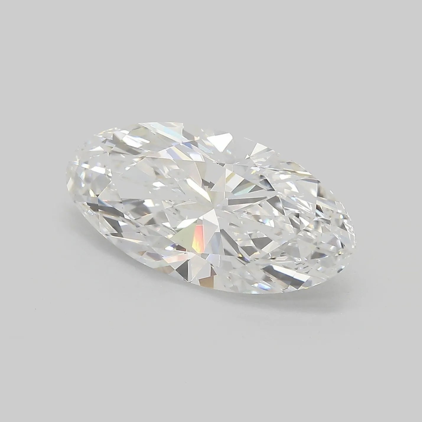 5.02ct Oval Lab Grown Diamond (Colour E, Clarity VVS2, IGI Certified)