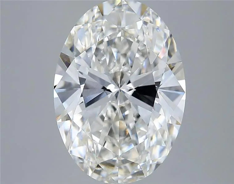 5.02ct Oval Lab Grown Diamond (Colour F, Clarity VVS2, IGI Certified)