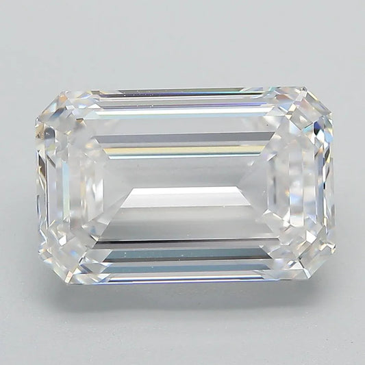 5.04ct Emerald Lab Grown Diamond (Colour F, Clarity VS1, IGI Certified)