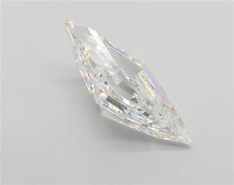 5.05ct Lozenge Lab Grown Diamond (Colour E, Clarity VVS2, IGI Certified)