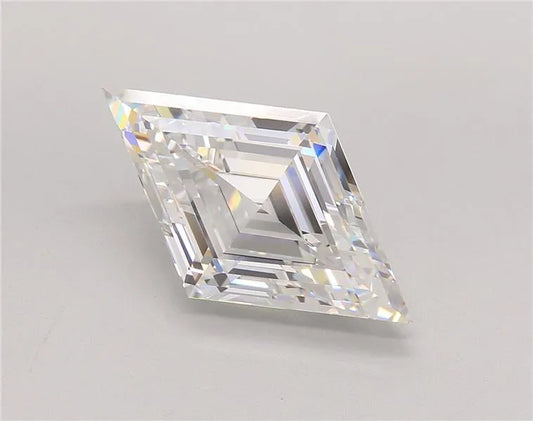 5.06ct Lozenge Lab Grown Diamond (Colour E, Clarity VVS2, IGI Certified)