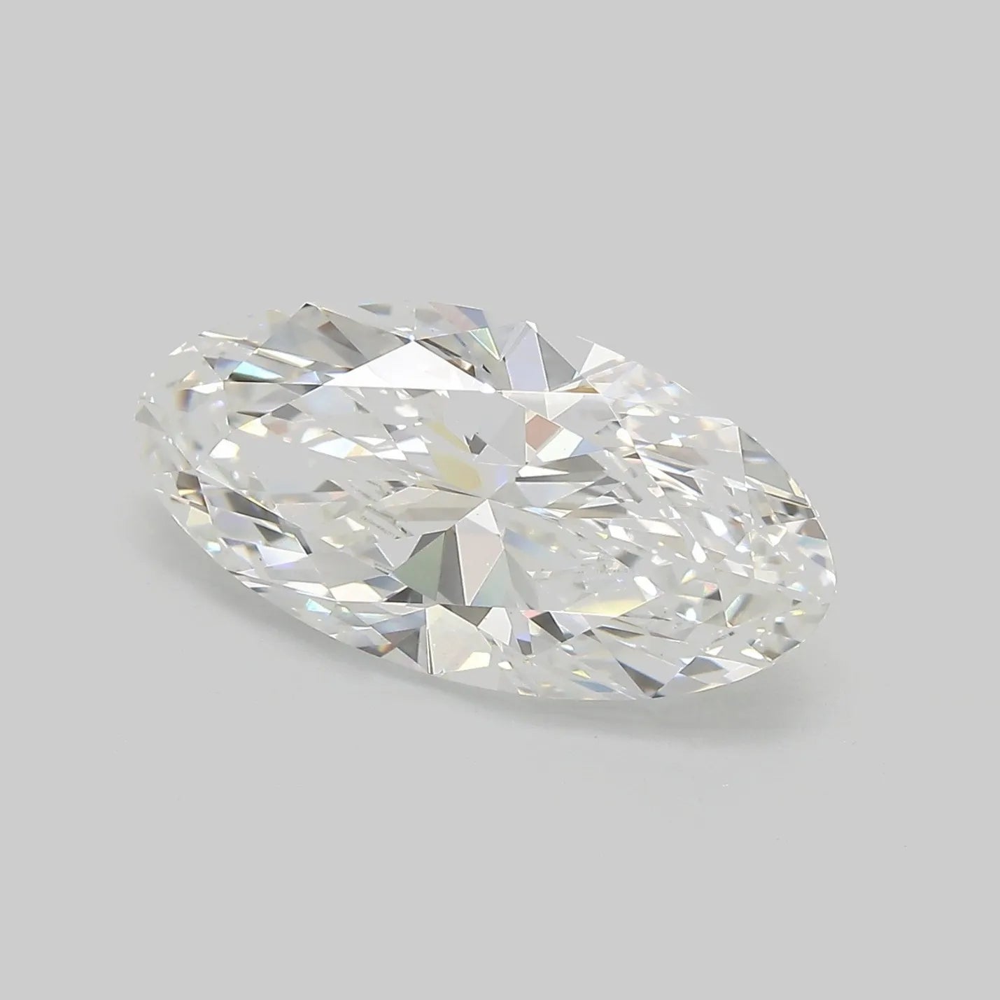 5.06ct Oval Lab Grown Diamond (Colour F, Clarity VVS2, IGI Certified)