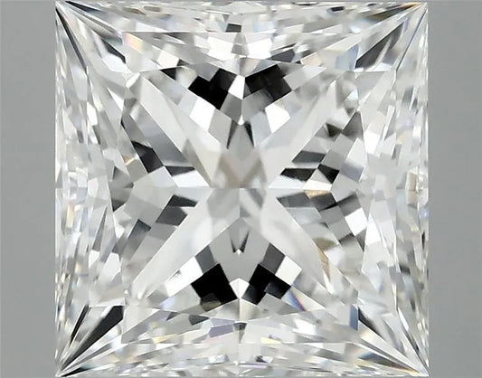 5.06ct Princess Lab Grown Diamond (Colour E, Clarity VVS2, IGI Certified)