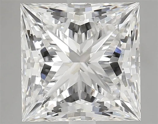 5.06ct Princess Lab Grown Diamond (Colour E, Clarity VVS2, IGI Certified)