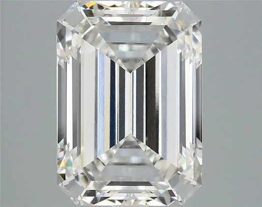 5.08ct Emerald Lab Grown Diamond (Colour F, Clarity VVS2, IGI Certified)