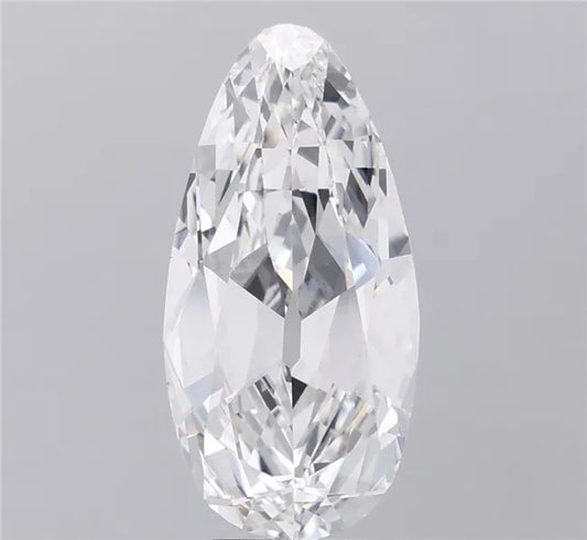 5.24ct Pear Lab Grown Diamond (Colour F, Clarity VS1, IGI Certified)