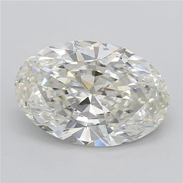 5.25ct Oval Lab Grown Diamond (Colour H, Clarity VVS2, IGI Certified)