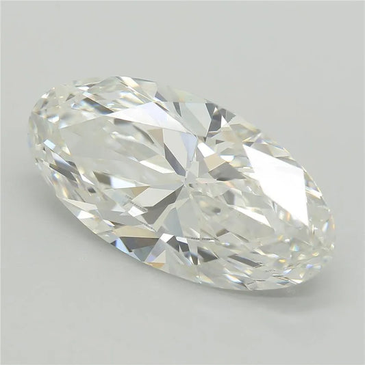 5.26ct Oval Lab Grown Diamond (Colour E, Clarity VVS2, IGI Certified)