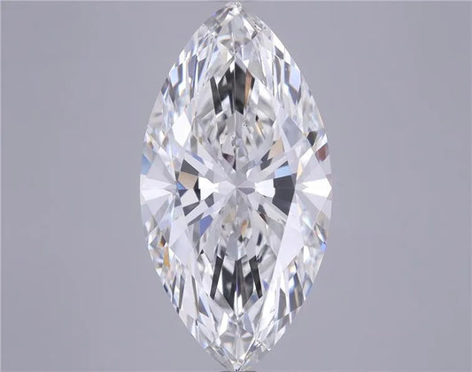 5.61ct Marquise Lab Grown Diamond (Colour G, Clarity VS1, IGI Certified)