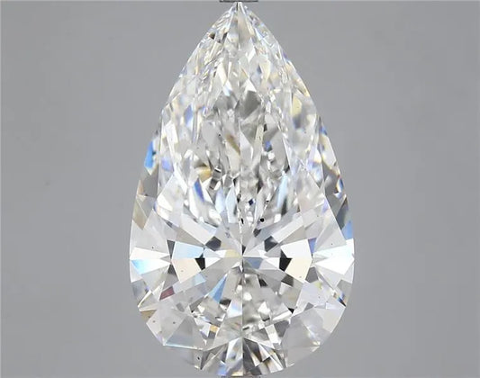 6.19ct Pear Lab Grown Diamond (Colour F, Clarity VS2, IGI Certified)