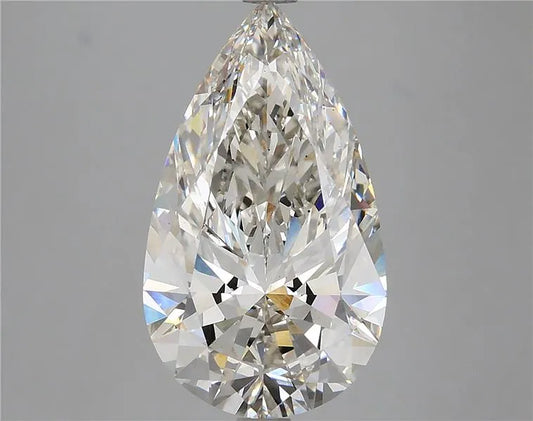4.82ct Pear Lab Grown Diamond (Colour H, Clarity VS2, IGI Certified)