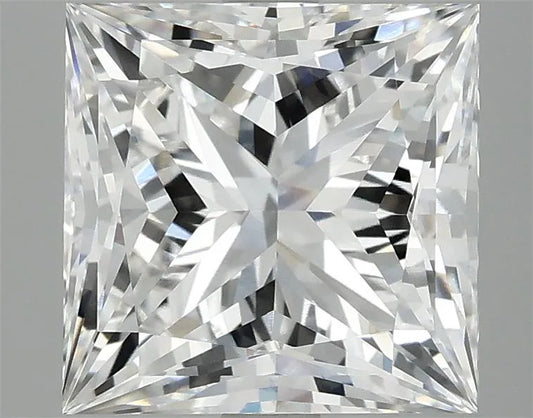 3.80ct Princess Lab Grown Diamond (Colour E, Clarity VVS2, IGI Certified)
