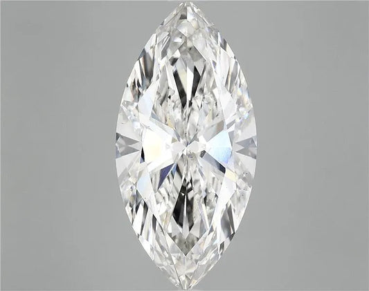 6.00ct Marquise Lab Grown Diamond (Colour F, Clarity VS2, IGI Certified)