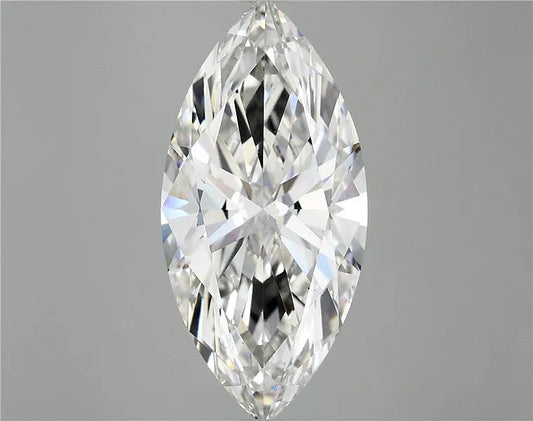 6.00ct Marquise Lab Grown Diamond (Colour G, Clarity VS2, IGI Certified)