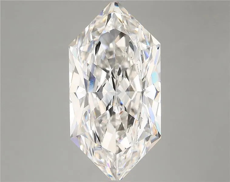 6.19ct Hexagonal Lab Grown Diamond (Colour F, Clarity VVS2, IGI Certified)