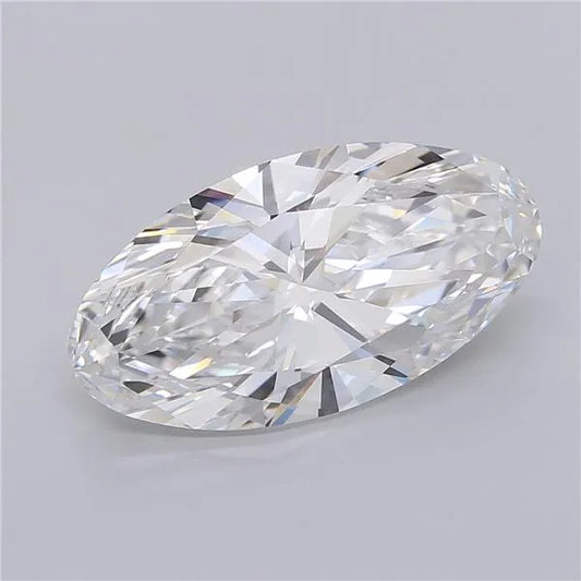 6.68ct Oval Lab Grown Diamond (Colour E, Clarity VVS2, IGI Certified)