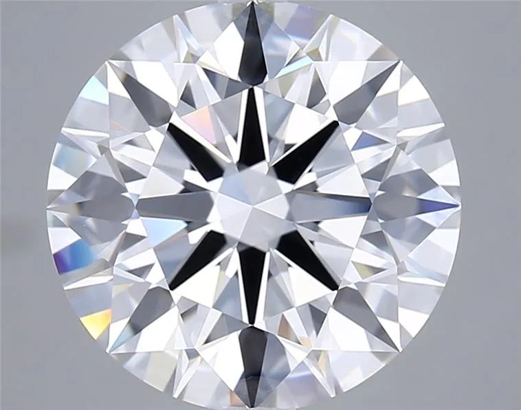 6.71ct Round Lab Grown Diamond (Colour D, Clarity IF, Cut ID, IGI Certified)