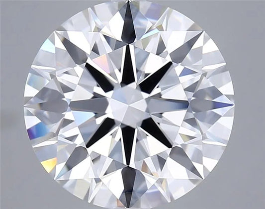6.71ct Round Lab Grown Diamond (Colour D, Clarity IF, Cut ID, IGI Certified)