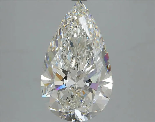 4.72ct Pear Lab Grown Diamond (Colour G, Clarity VVS2, IGI Certified)