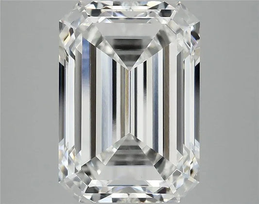7.14ct Emerald Lab Grown Diamond (Colour F, Clarity VVS2, IGI Certified)