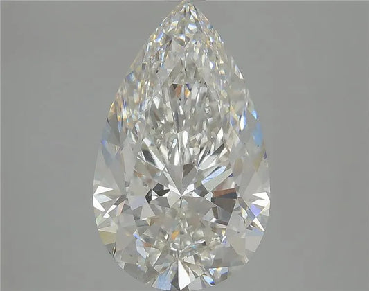 4.76ct Pear Lab Grown Diamond (Colour F, Clarity VS2, IGI Certified)
