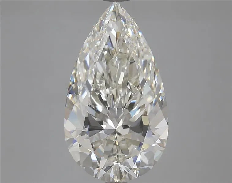 4.52ct Pear Lab Grown Diamond (Colour H, Clarity VVS2, IGI Certified)