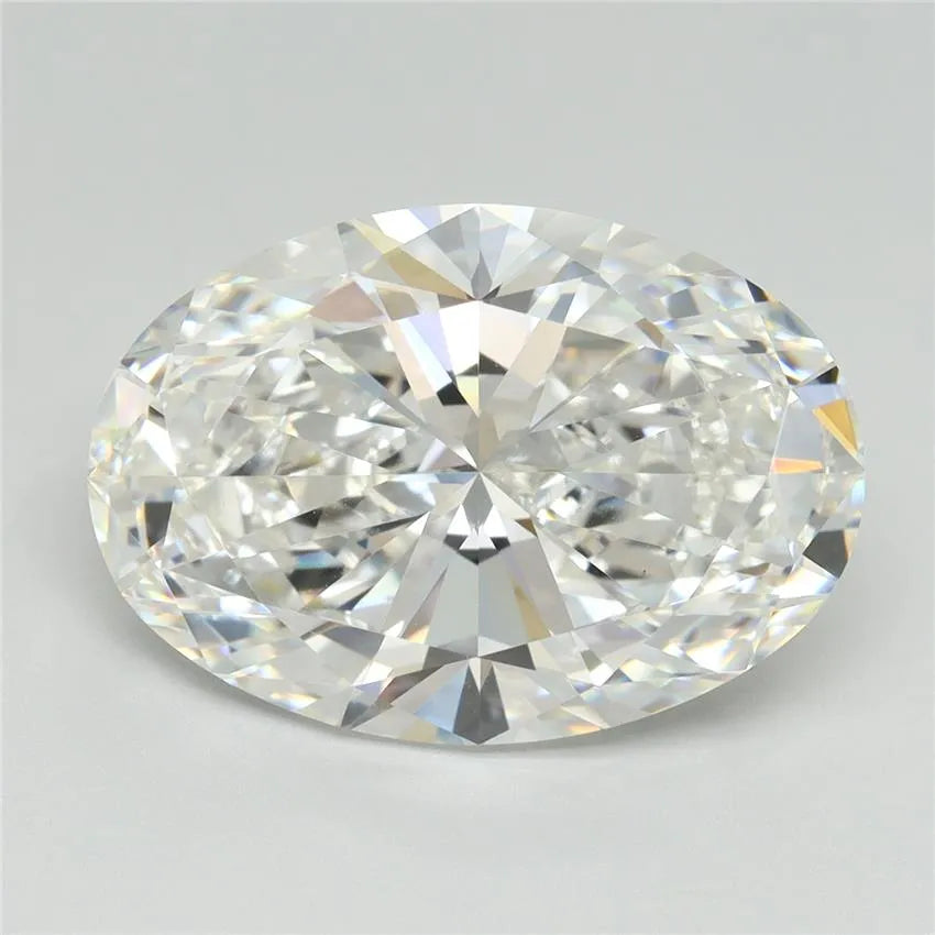 8.00ct Oval Lab Grown Diamond (Colour E, Clarity VS1, IGI Certified)