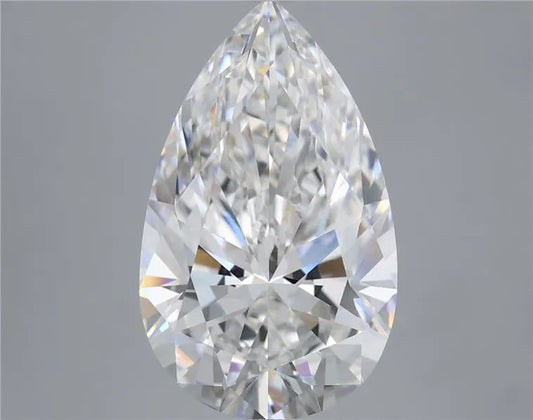 8.10ct Pear Lab Grown Diamond (Colour E, Clarity VVS2, IGI Certified)