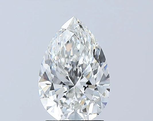 8.15ct Pear Lab Grown Diamond (Colour E, Clarity VVS2, IGI Certified)