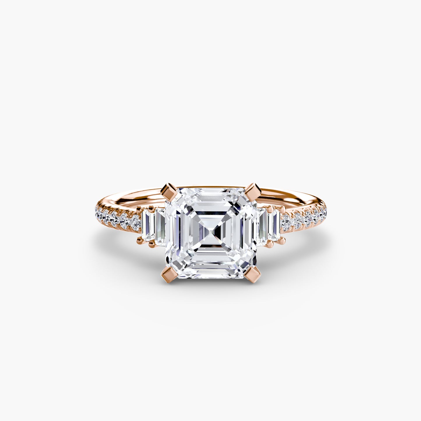 Solitaire with Pavé Brilliance