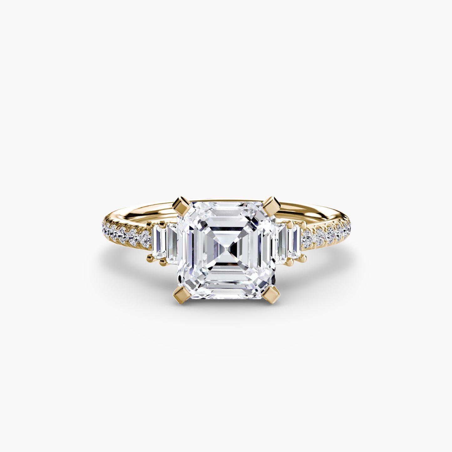 Solitaire with Pavé Brilliance