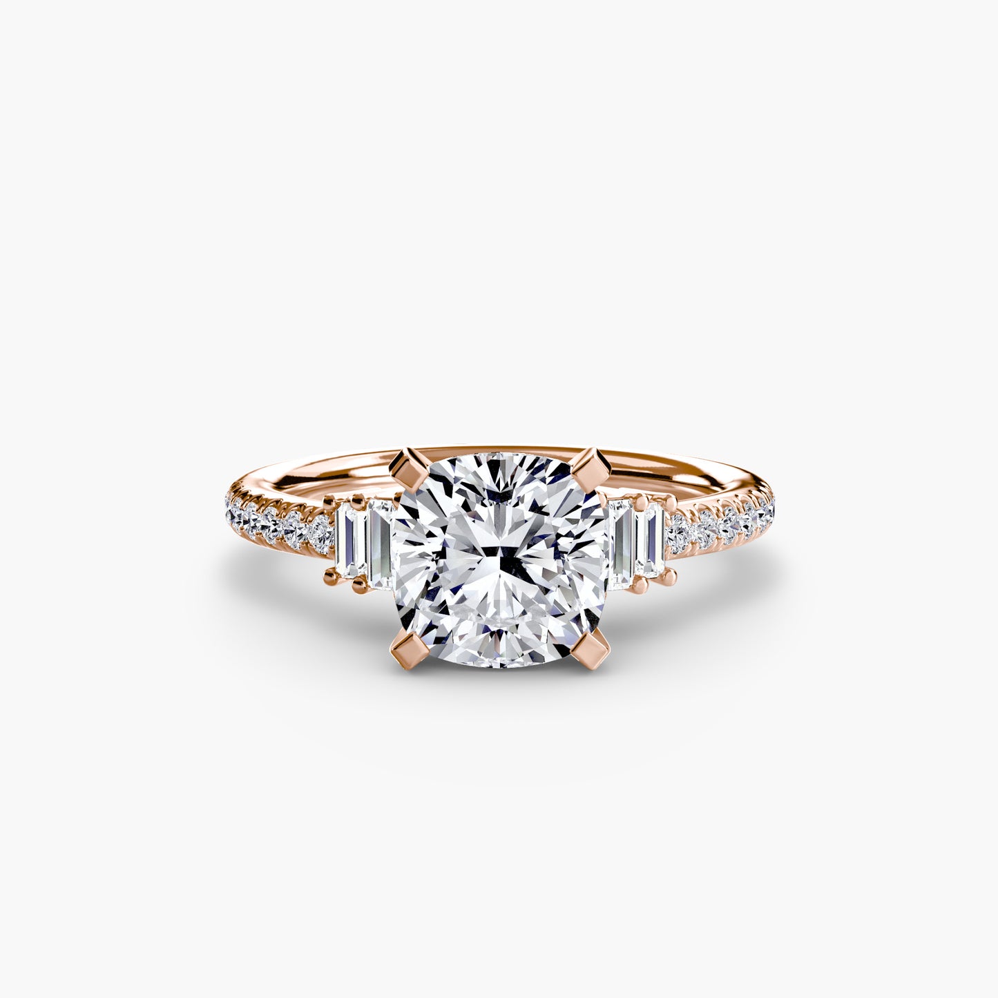 Solitaire with Pavé Brilliance