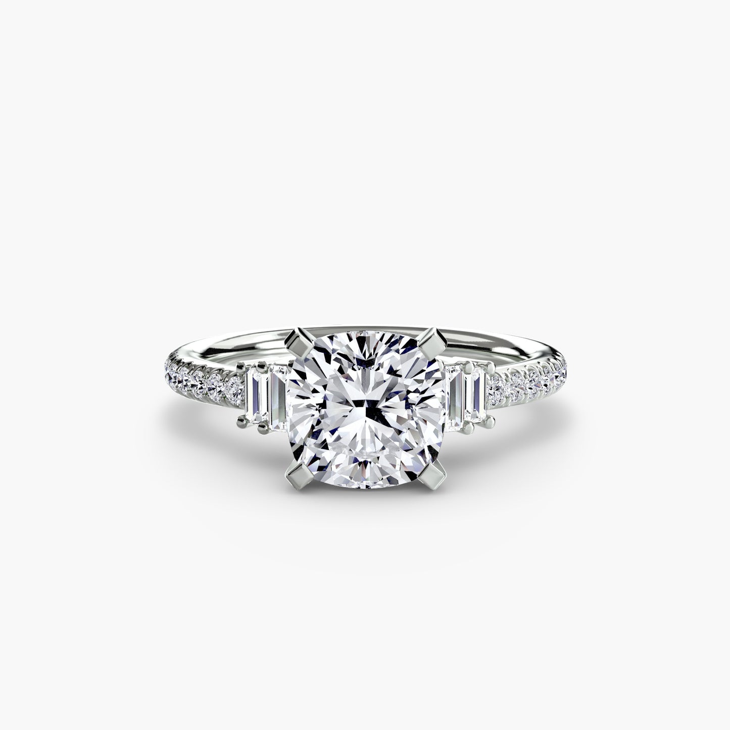 Solitaire with Pavé Brilliance