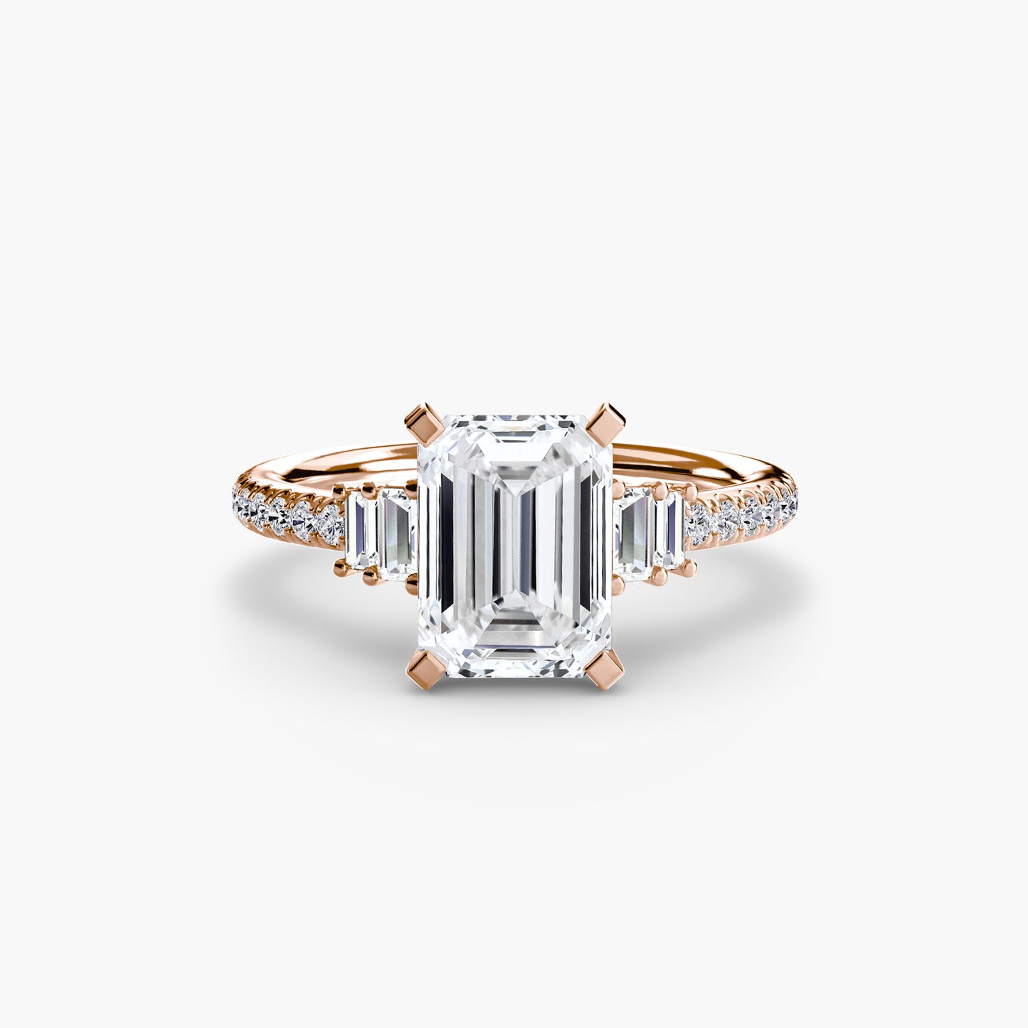 Solitaire with Pavé Brilliance