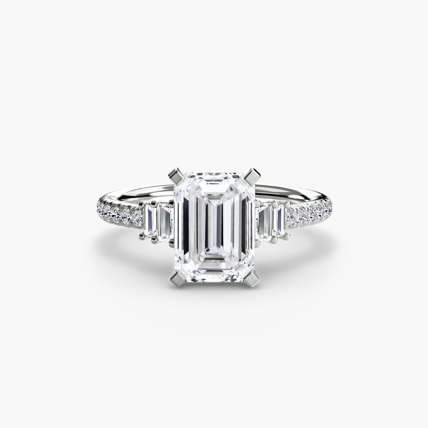 Solitaire with Pavé Brilliance