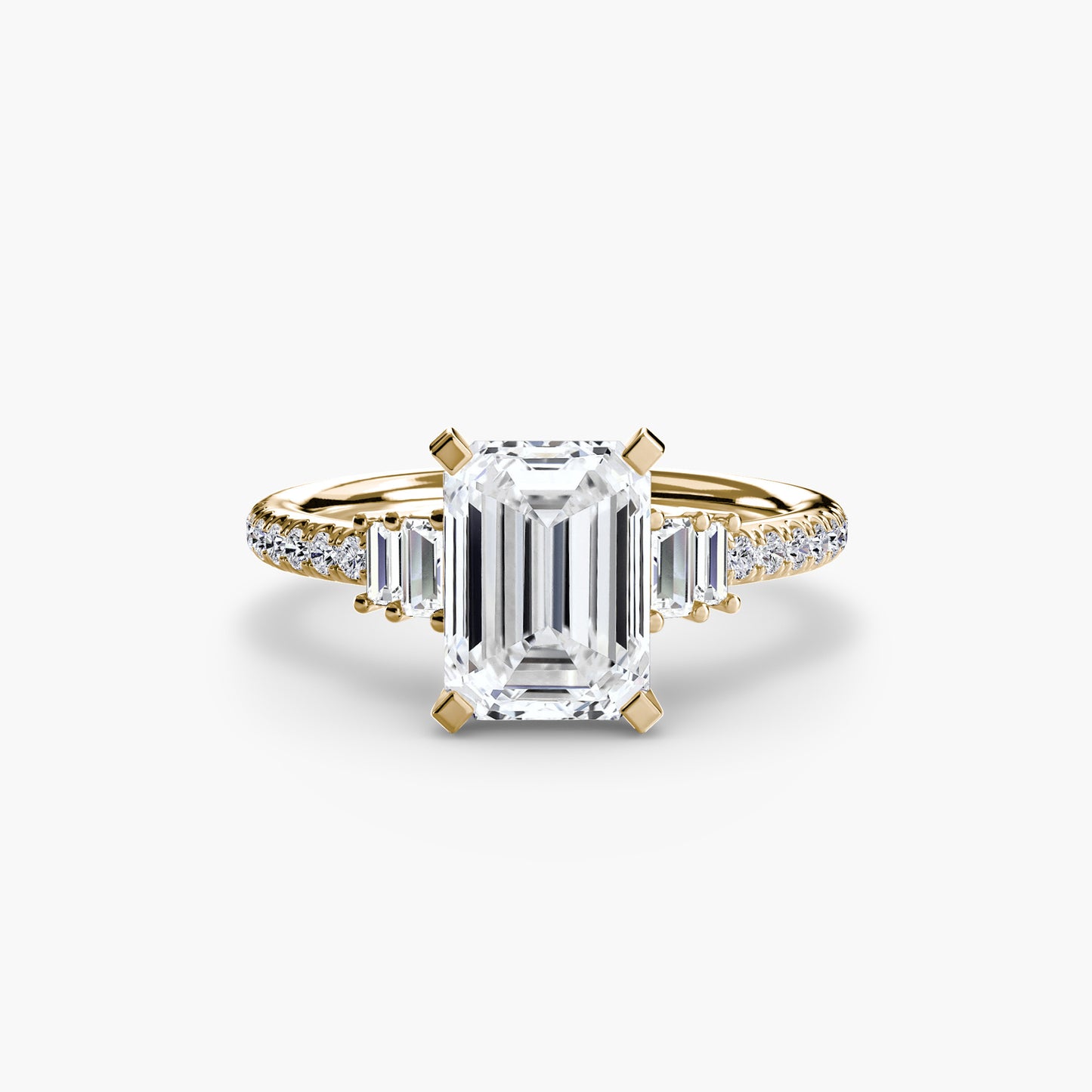 Solitaire with Pavé Brilliance
