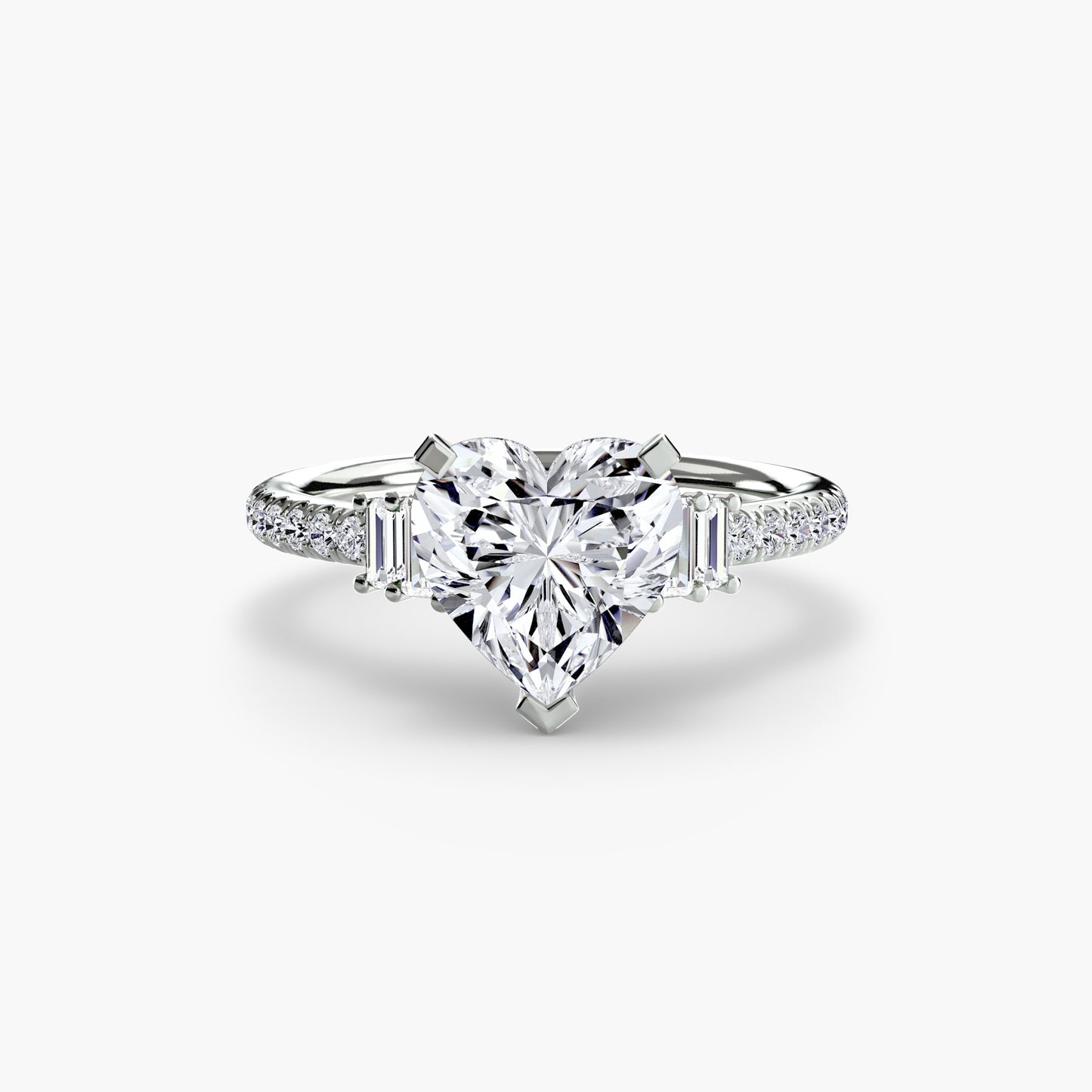 Solitaire with Pavé Brilliance
