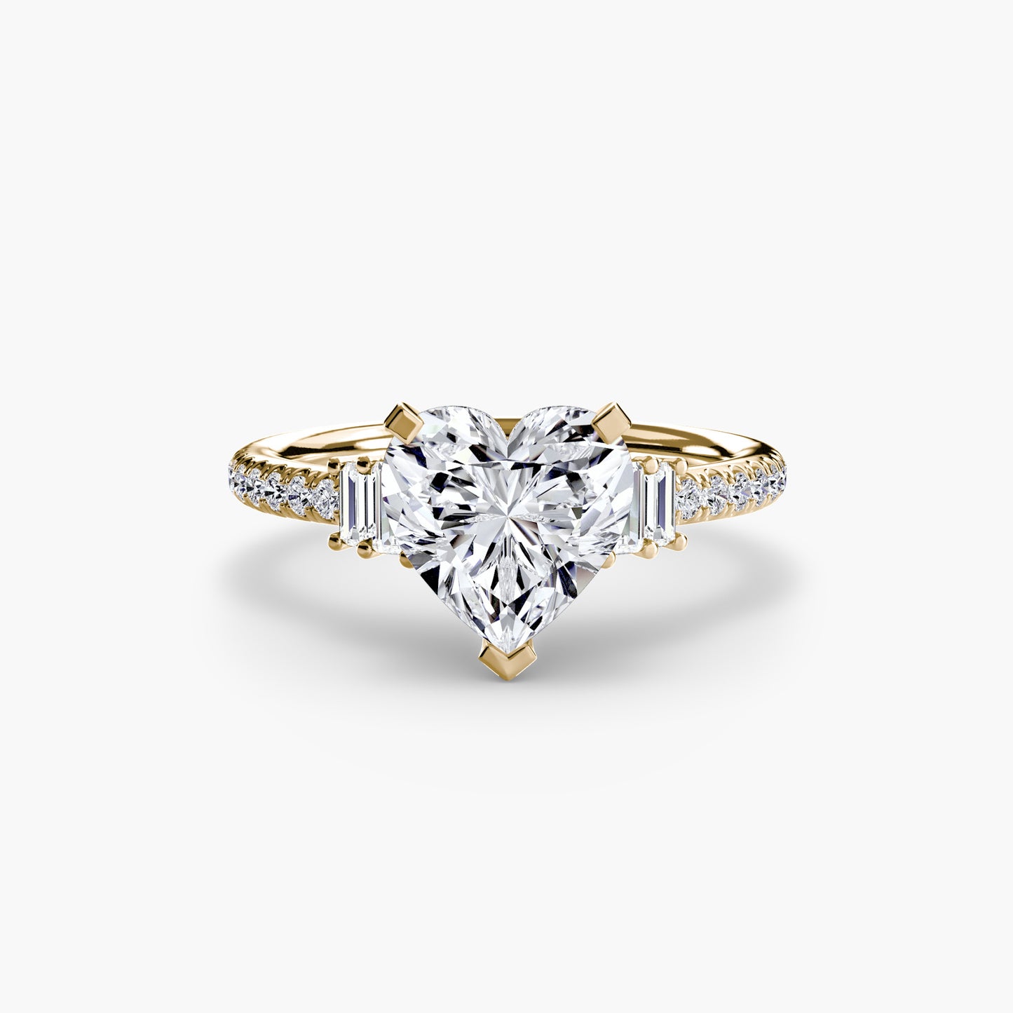 Solitaire with Pavé Brilliance