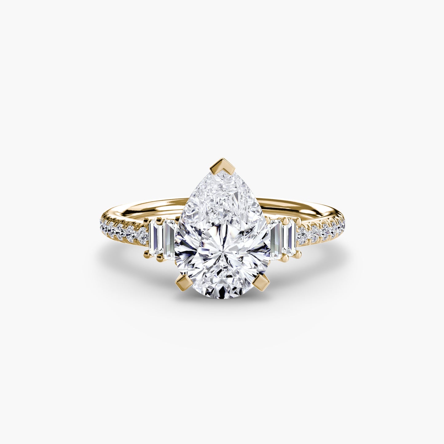 Solitaire with Pavé Brilliance