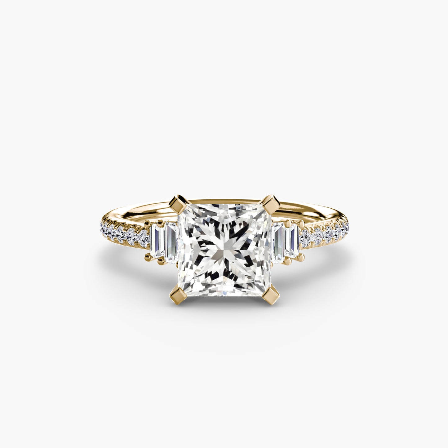 Solitaire with Pavé Brilliance