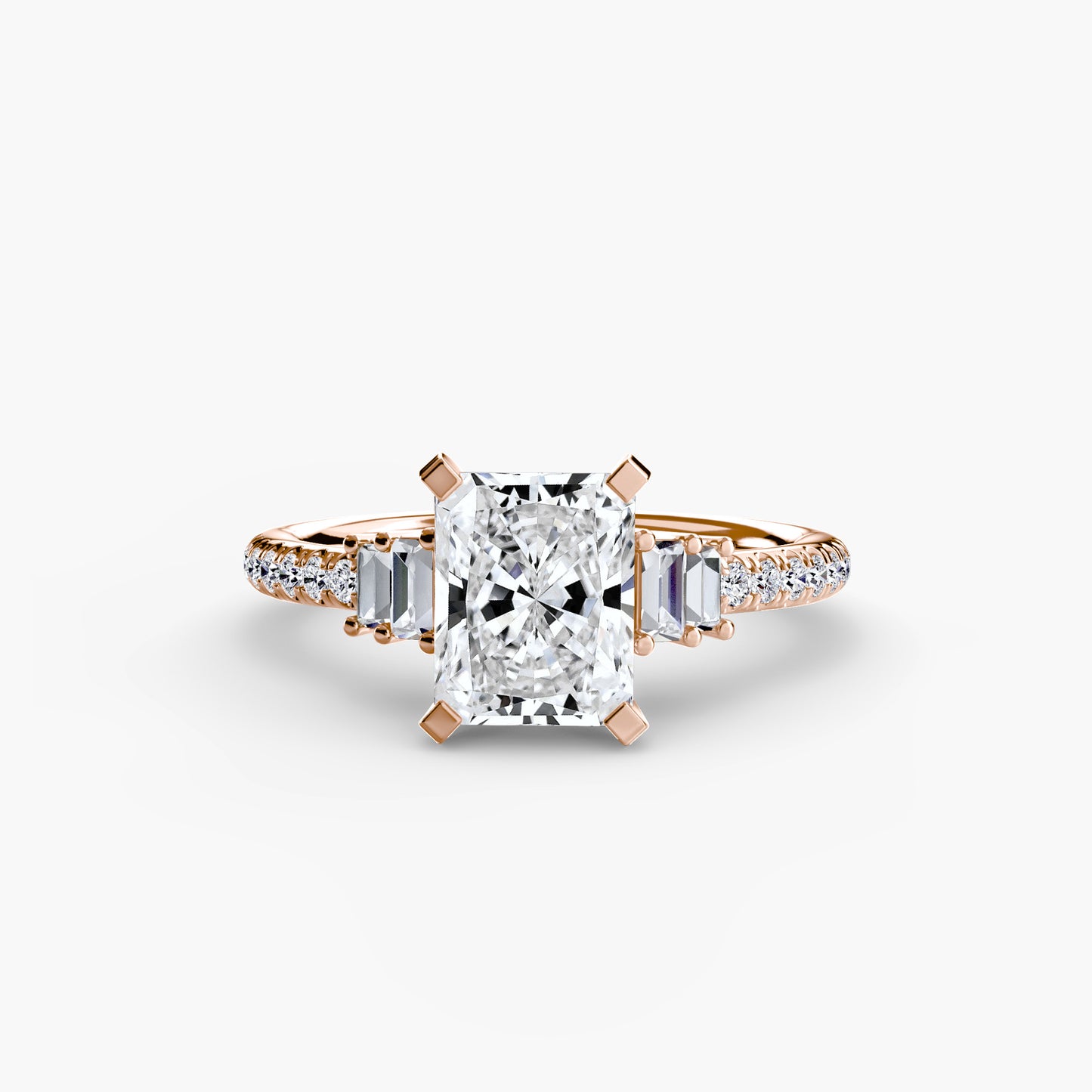 Solitaire with Pavé Brilliance