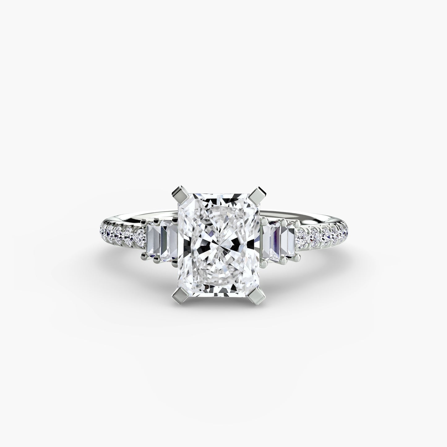Solitaire with Pavé Brilliance