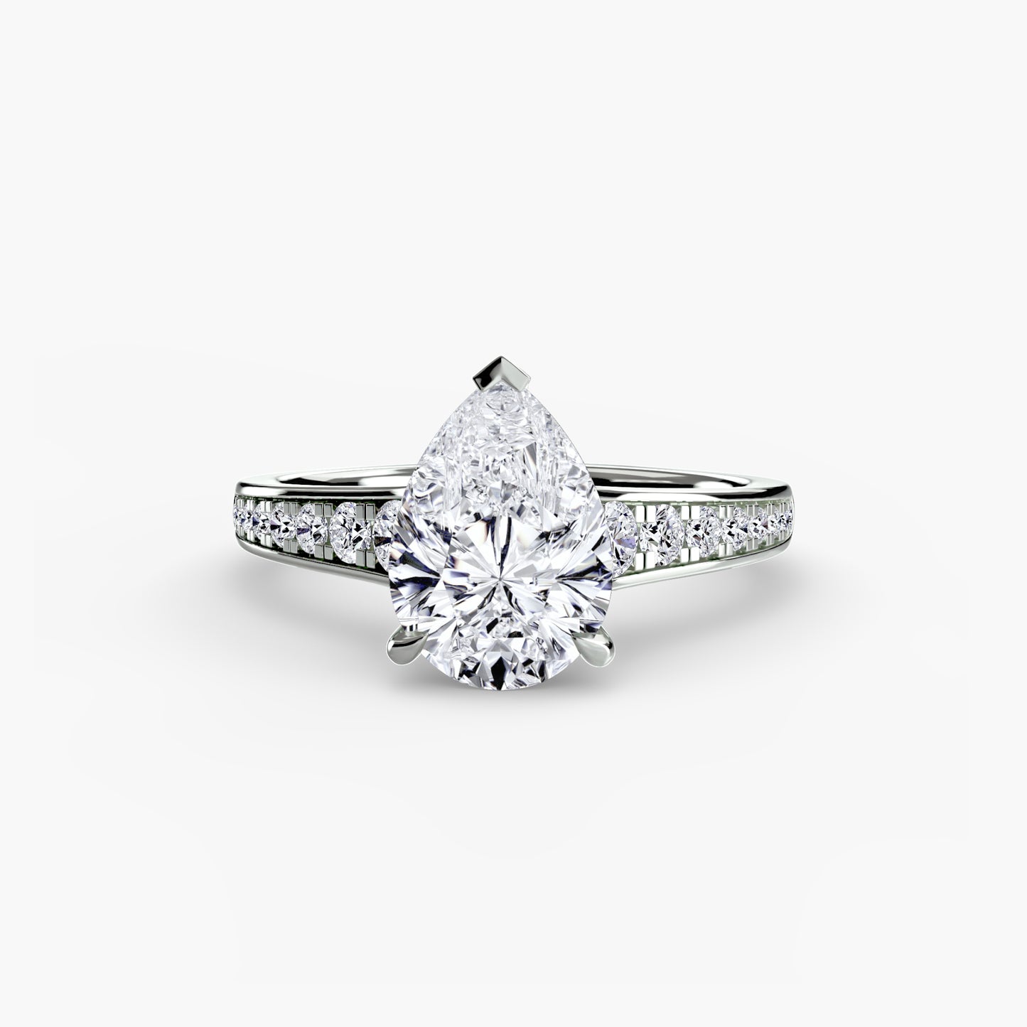 Solitaire with Pavé Classic