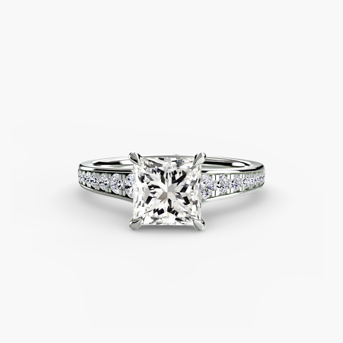 Solitaire with Pavé Classic