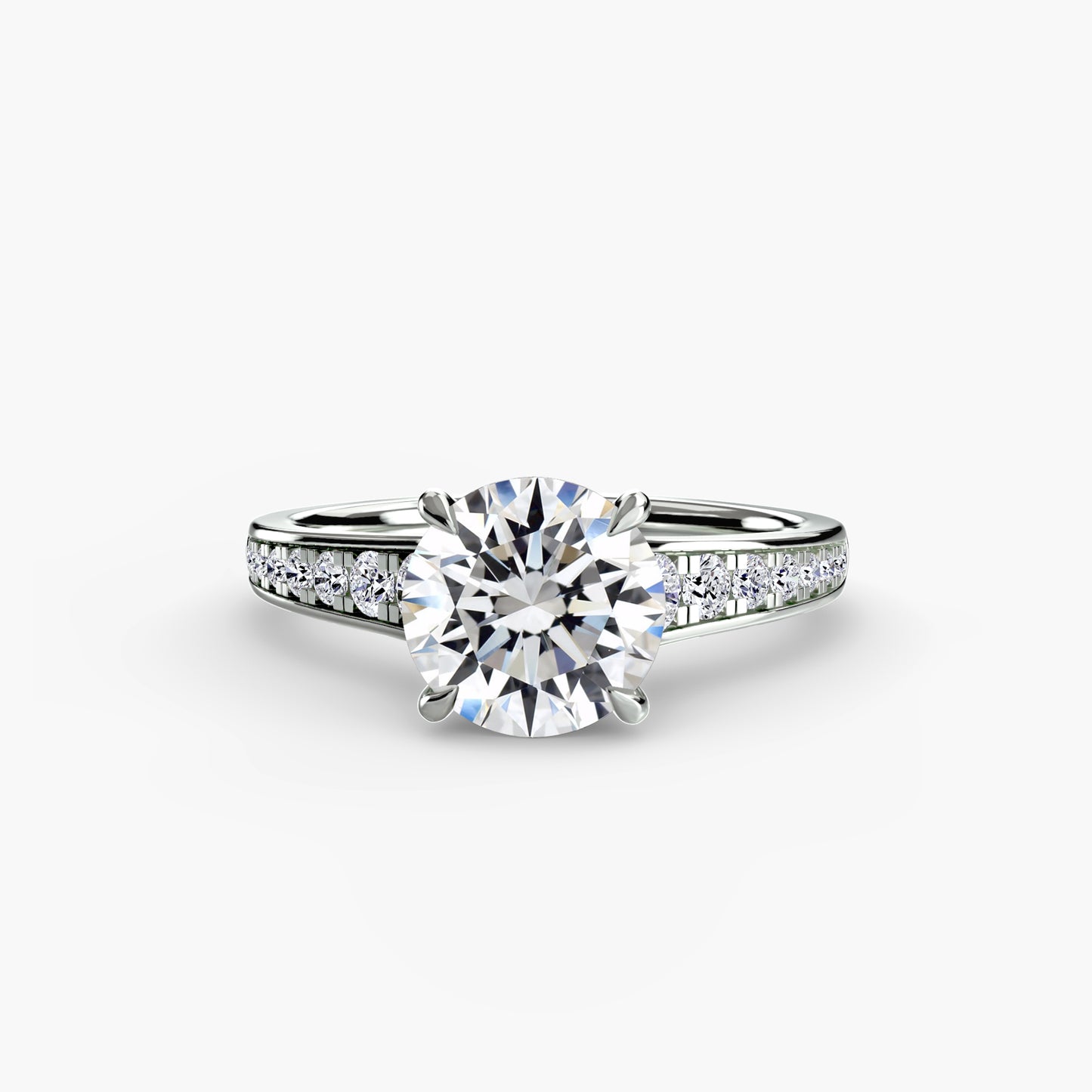 Solitaire with Pavé Classic